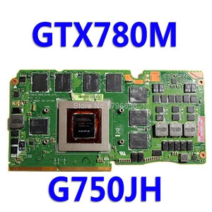 VGA CARD Graphic Video Card For ASUS G750J G750JH G750JW G750JS G750JM G750JX laptop card GeForce VGA CARD Graphics board