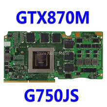 Load image into Gallery viewer, VGA CARD Graphic Video Card For ASUS G750J G750JH G750JW G750JS G750JM G750JX laptop card GeForce VGA CARD Graphics board
